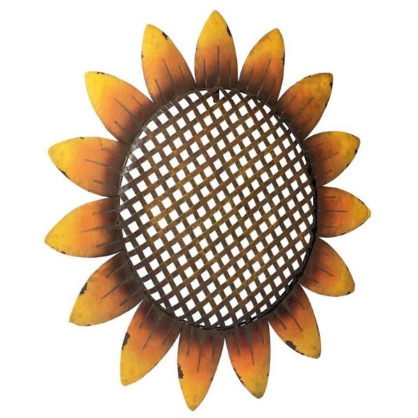 Design Toscano FU66999 33 Inch Van Grow Supersized Sunflower Frieze