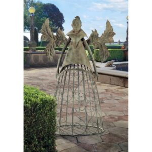 Design Toscano FU71593 30 Inch Tempest Metal Trellis Fairy