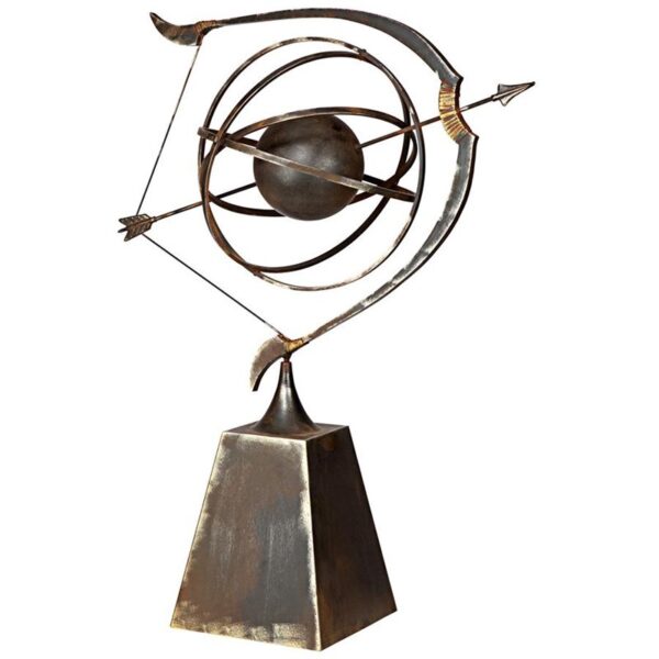 Design Toscano FU76941 31 Inch Armillary Bow and Arrow Statue