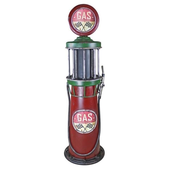 Design Toscano FU79361 22 Inch Service Station Visible Gas Pump Statue