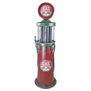 Design Toscano FU79361 22 Inch Service Station Visible Gas Pump Statue