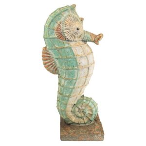 Design Toscano FU80072 7 1/2 Inch Medium Seabiscuit Seahorse Statue