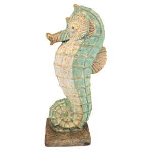 Design Toscano FU80072 7 1/2 Inch Medium Seabiscuit Seahorse Statue