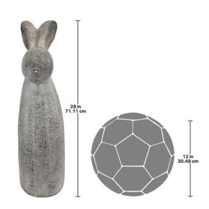 Design Toscano FU83242 8 Inch Stan the Big Burly Bunny