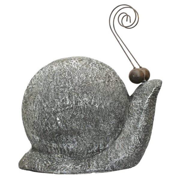 Design Toscano FU83892 15 Inch At a Snails Pace Statues, Medium