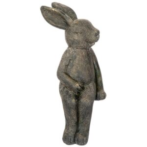 Design Toscano FU84558 8 1/2 Inch Residing Rabbit Sitting Bunny Statue