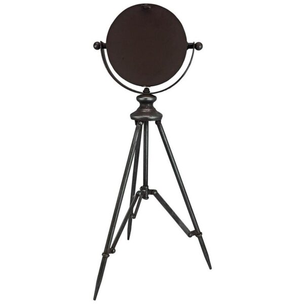 Design Toscano FU87958 10 Inch Verne Metal Tripod Tabletop Clock