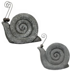 Design Toscano FU983892 Snails Pace Statues, Set of Two