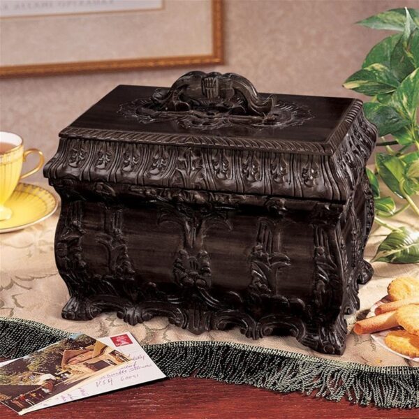 Design Toscano GR257 12 Inch Tea Caddy Box