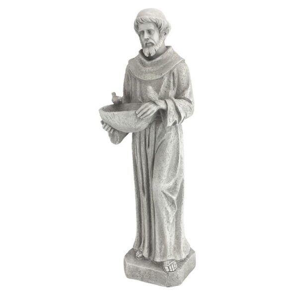 Design Toscano HF309480 7 Inch Small Natures Nurturer St Francis Statue