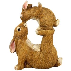 Design Toscano HT153 17 Inch Balancing Bunny Love Statue