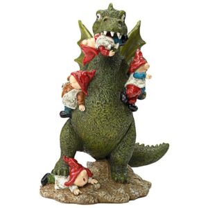 Design Toscano HT542331 9 Inch Dragons Gonna Get Ya Statue