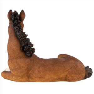 Design Toscano HT766360 22 Inch Relaxing Pony Horse Foal Statue