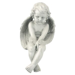 Design Toscano JE101261 7 1/2 Inch Angel of Meditation Statue