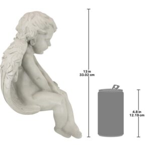 Design Toscano JE101261 7 1/2 Inch Angel of Meditation Statue