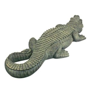 Design Toscano JE111535 37 Inch Swamp Beast Crocodile Statue