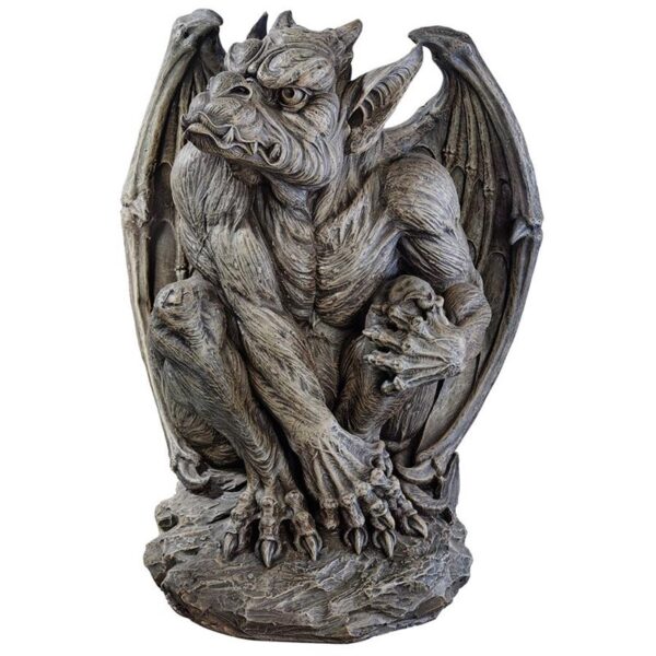 Design Toscano JE11211701 24 Inch Silas the Gargoyle Sentry Statue, Large