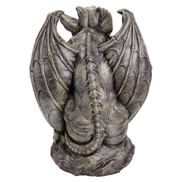 Design Toscano JE11211701 24 Inch Silas the Gargoyle Sentry Statue, Large