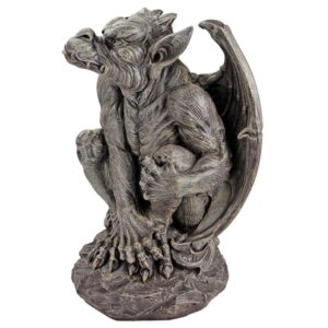 Design Toscano JE11211701 24 Inch Silas the Gargoyle Sentry Statue, Large