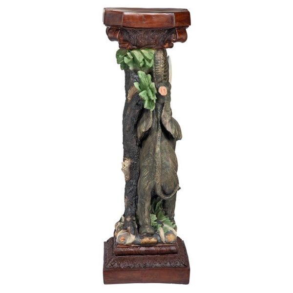 Design Toscano JE121915 13 Inch Elephants Triumph Pedestal