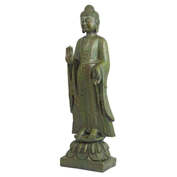 Design Toscano JE142050 12 1/2 Inch Enlightened Buddha Statue