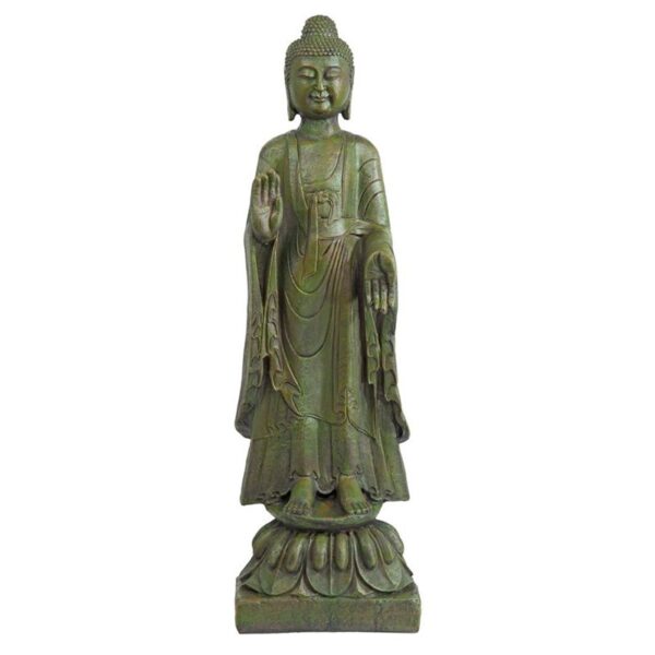 Design Toscano JE142050 12 1/2 Inch Enlightened Buddha Statue