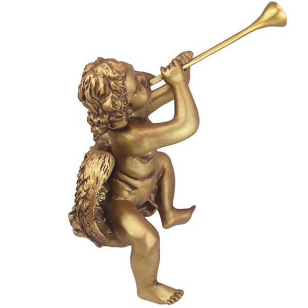 Design Toscano JE30801 7 Inch Trumpeting Boy Angel