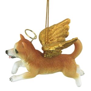 Design Toscano JH170722 3 1/2 Inch Angel Welsh Corgi Ornament