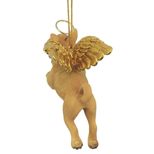 Design Toscano JH170724 4 Inch Angel Pug Ornament