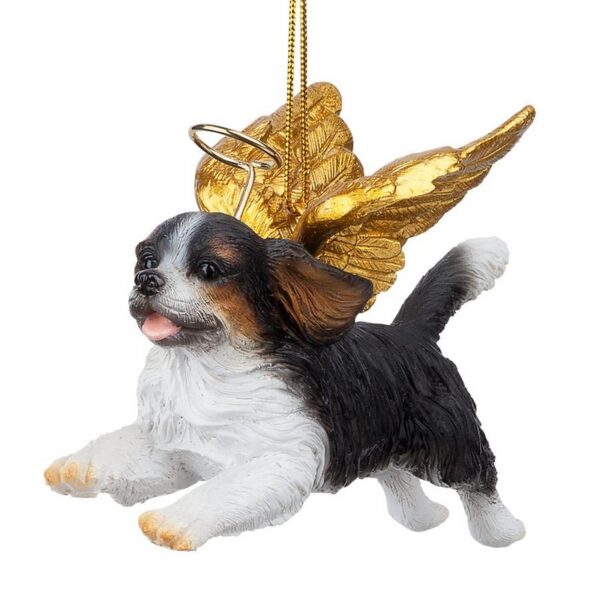 Design Toscano JH170728 4 Inch Honor The Pooch Cavalier Holiday Dog Angel Ornament