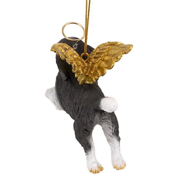 Design Toscano JH170728 4 Inch Honor The Pooch Cavalier Holiday Dog Angel Ornament