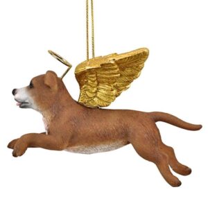 Design Toscano JH170729 4 Inch Angel Pitbull Ornament