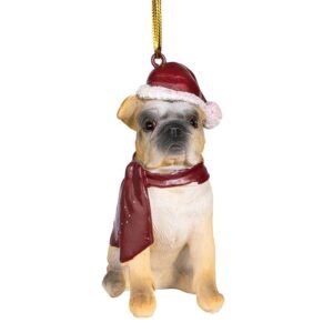 Design Toscano JH576304 3 Inch Bulldog Ornament