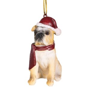 Design Toscano JH576304 3 Inch Bulldog Ornament