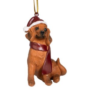 Design Toscano JH576308 4 Inch Dachshund Ornament