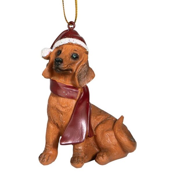 Design Toscano JH576308 4 Inch Dachshund Ornament