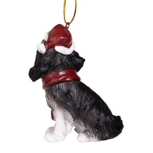 Design Toscano JH576321 2 1/2 Inch Cavalier King Charles Spaniel Holiday Dog Ornament Sculpture