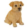 Design Toscano JQ100671 4 1/2 Inch Golden Retriever Puppy Partner Statue