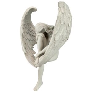 Design Toscano JQ10425 9 1/2 Inch Anguished Angel Sitter