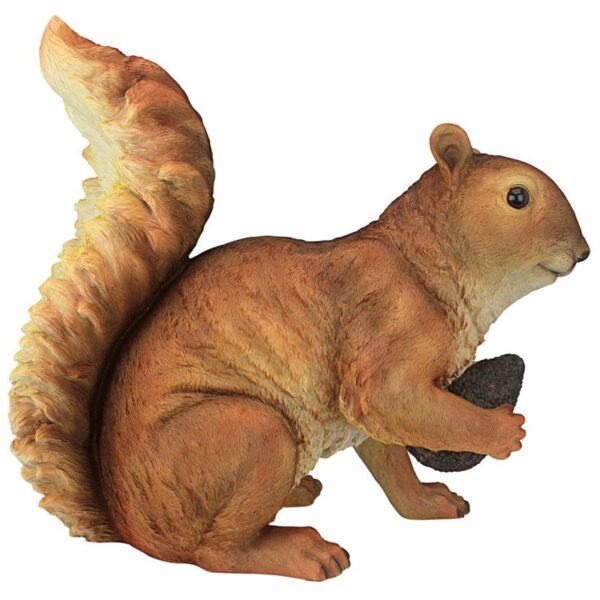 Design Toscano JQ10449 20 Inch Squirrel with Nut