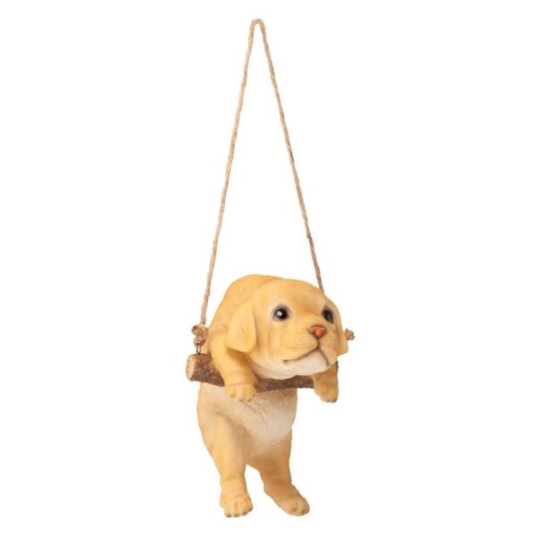 Design Toscano JQ108069 5 1/2 Inch Lab Dog Hanging - Yellow