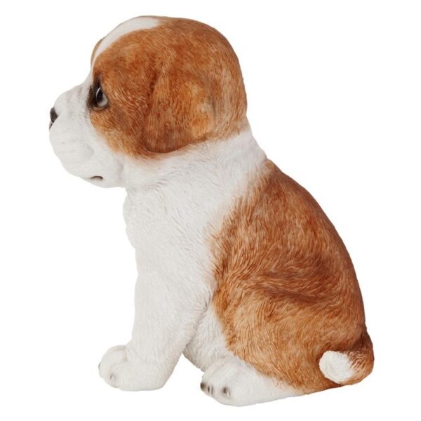 Design Toscano JQ110862 4 Inch Bulldog Puppy Partner Statue