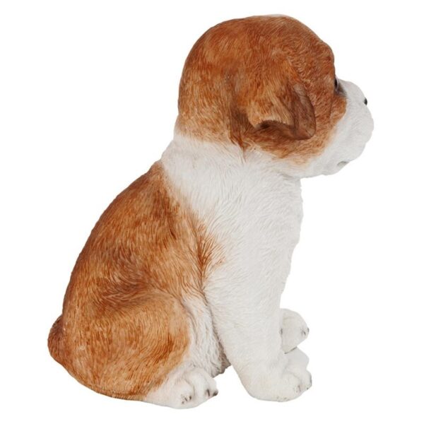 Design Toscano JQ110862 4 Inch Bulldog Puppy Partner Statue