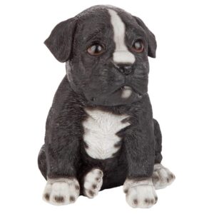 Design Toscano JQ111032 4 1/2 Inch Border Collie Puppy Partner Statue