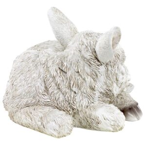 Design Toscano JQ11292 11 1/2 Inch Sleepy Goat Kid Statue