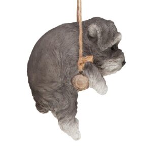 Design Toscano JQ11420 5 1/2 Inch Mini Schnauzer Dog Hanging