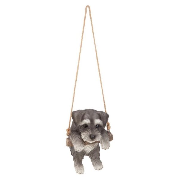 Design Toscano JQ11420 5 1/2 Inch Mini Schnauzer Dog Hanging