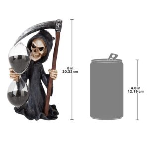 Design Toscano JQ12546 4 Inch Grim Reaper with Hourglass Statue