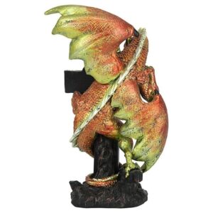 Design Toscano JQ3750 5 Inch Carrickbrack Celtic Dragon Statue