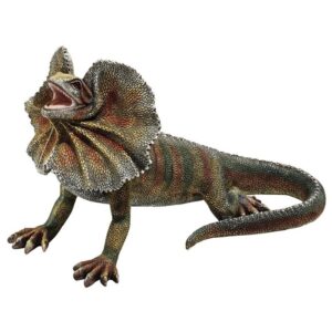 Design Toscano JQ4518 13 Inch Frilled Neck Lizard Statue